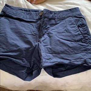 Blue shorts